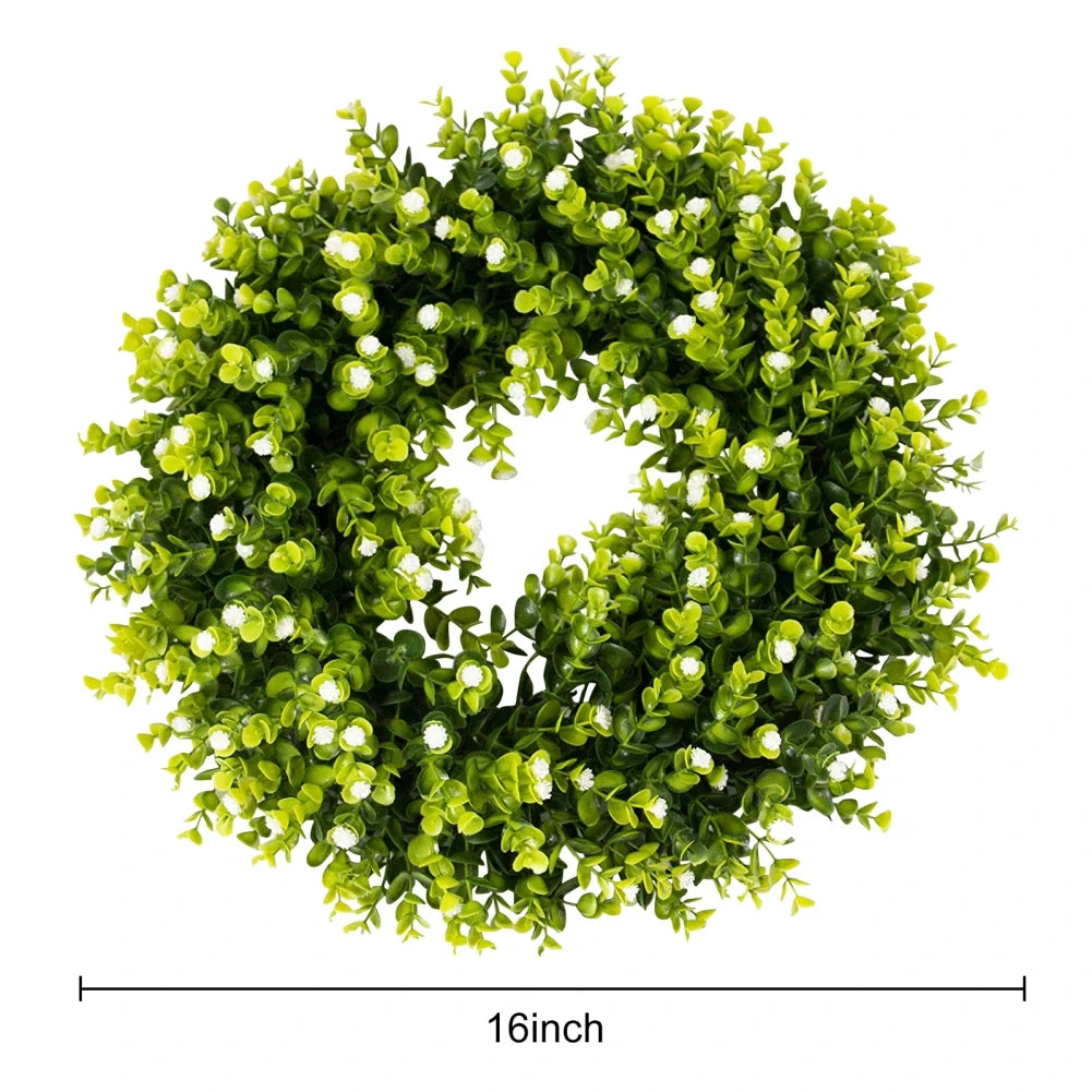 Artificial Colorful Spring Wreath