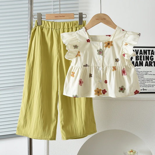 Girls Fashion Pants Set
