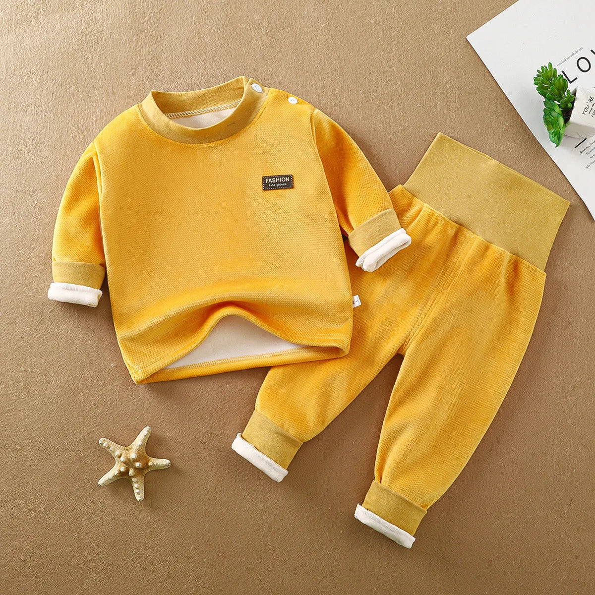 Kids Thermal Autumn/Winter Pajamas Sets