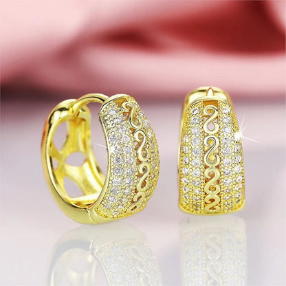 Light Luxury Hoop Earrings