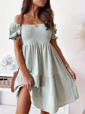 Spring/Summer Casual Midi Dress
