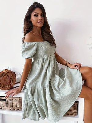 Spring/Summer Casual Midi Dress