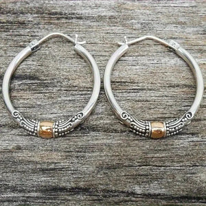 Vintage Design Charming Hoop Earrings