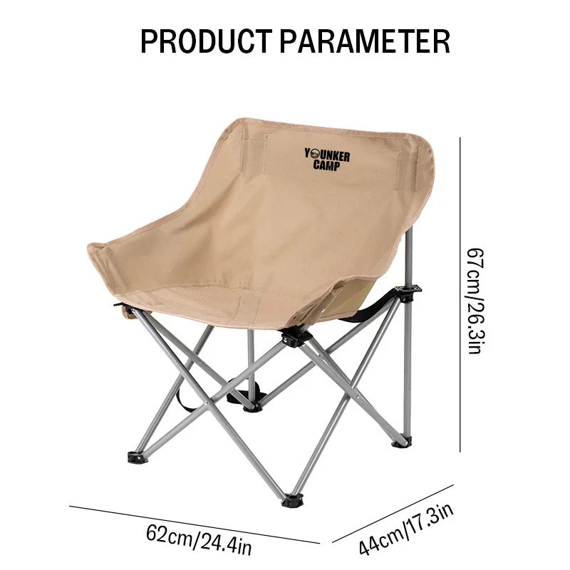 Outdoor Folding Moon Chairs