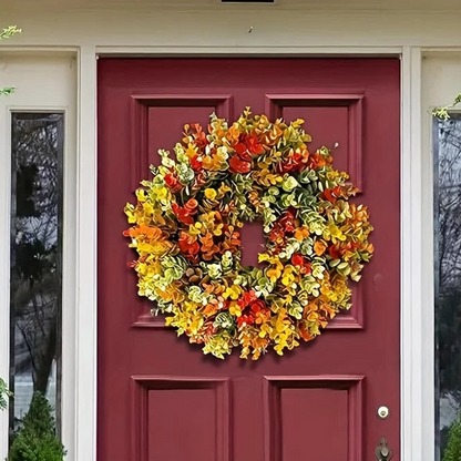Autumn Elegant Artificial Wreath