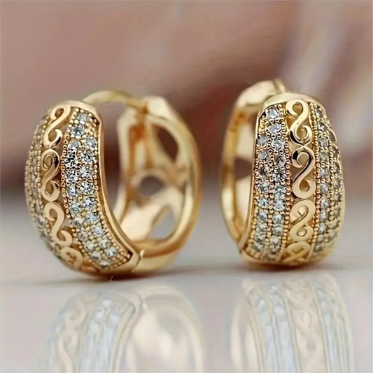 Light Luxury Hoop Earrings