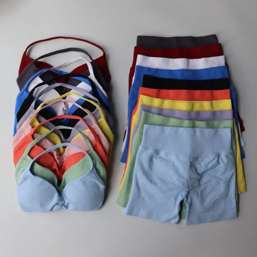 Women's High Waist Workout Sets