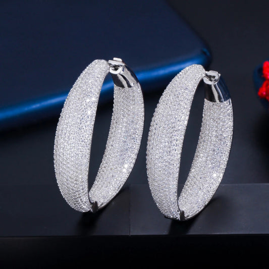 Luxury Big Statement Hoop Earrings